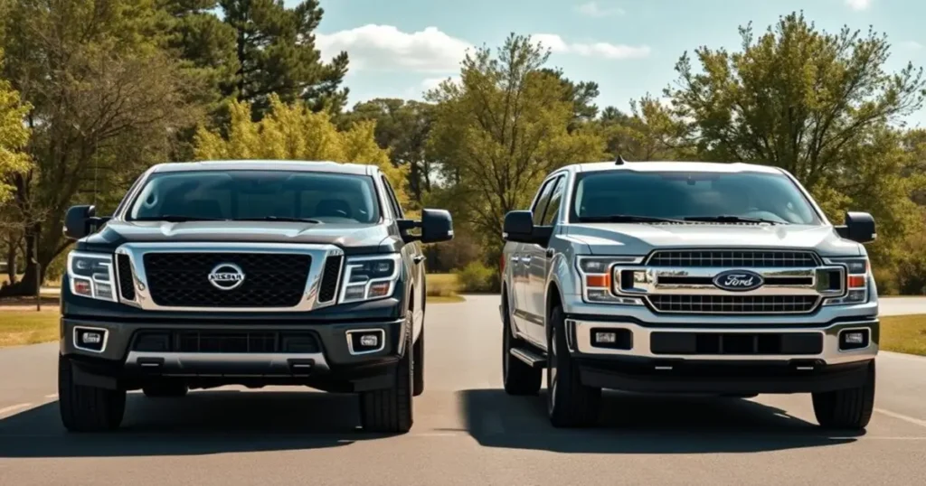2025 nissan titan vs ford f-150 2025 Nissan Titan: Powerful Pickup Truck for the Future