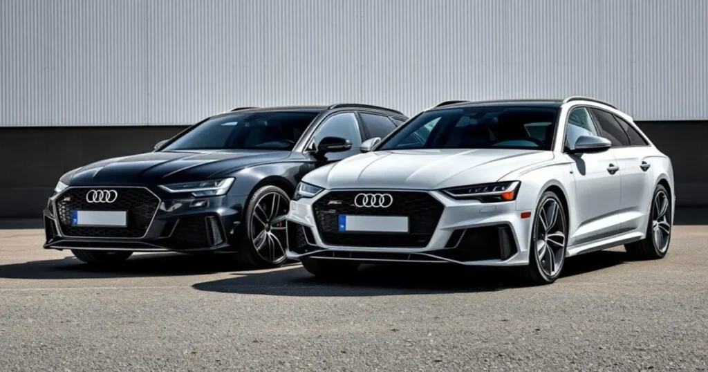 Audi RS7 vs RS6 Avant Explore the Thrilling Audi RS7