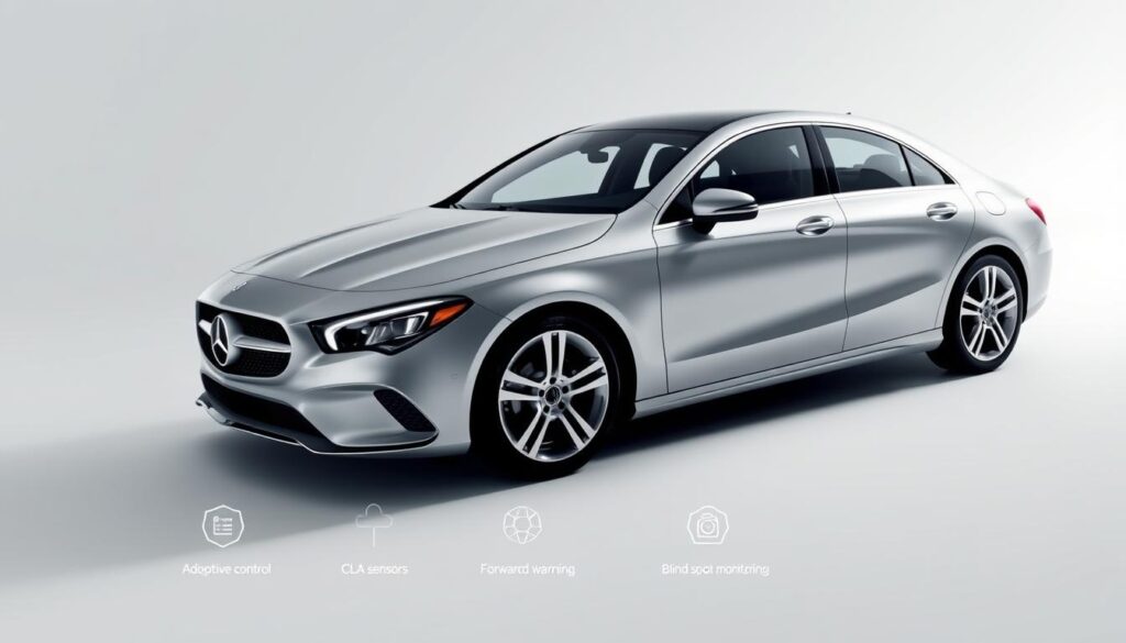 Mercedes-Benz CLA safety features Mercedes-Benz CLA safety features