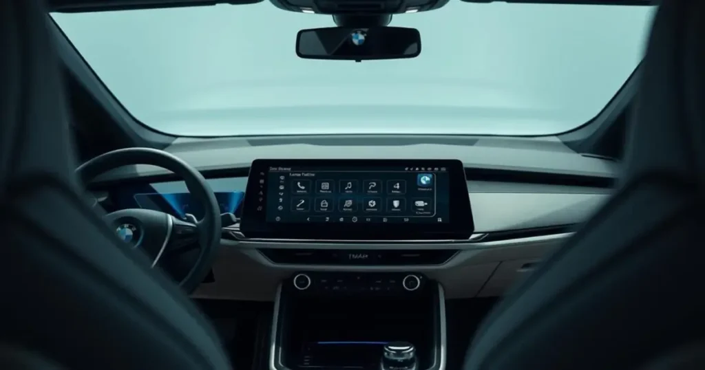infotainment system BMW i7: The Future of Luxury Electric Vehicles