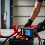 how to jump a car battery with a jump starter