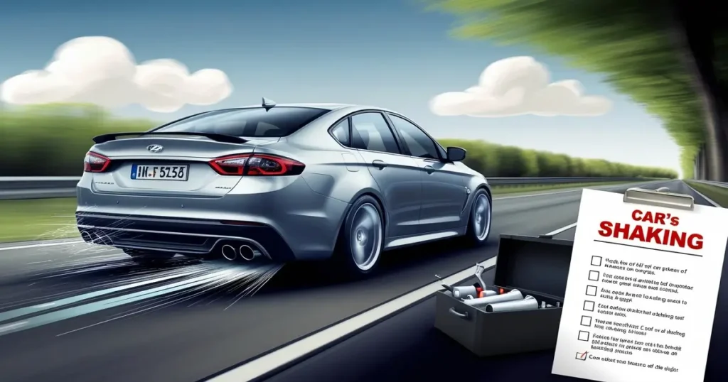 Car shakes at high speed? 7 causes and how to fix it.