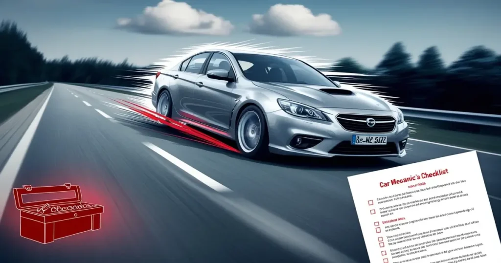 Car shakes at high speed? 7 causes and how to fix it.
