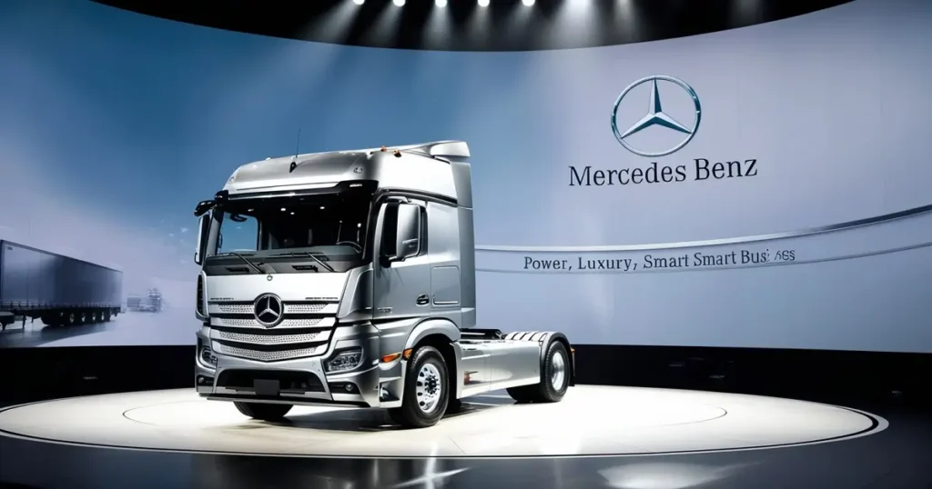 Mercedes Benz Truck: How It Combines Power With Luxury
