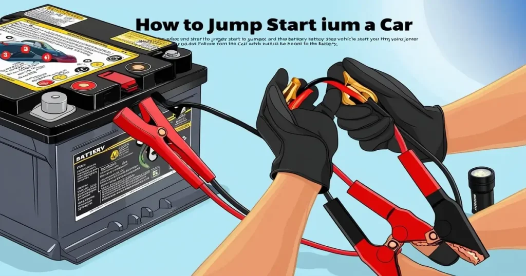 How to jump start a car: 5 simple steps for a dead battery.