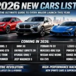 2026 New Cars List: The Ultimate Guide to Every Major Launch This Year